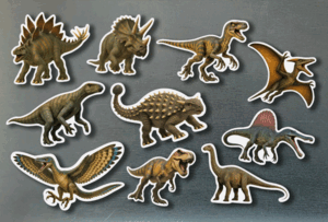 MAGNETICOS DINOSAURIOS - NOWORDBOOKS