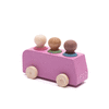 WOODEN BUS PINK