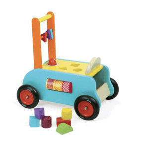 3 IN 1 PUSH ALONG TROLLEY - VILAC