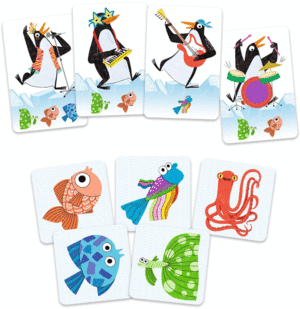 CARTAS ROCK BAND DJECO