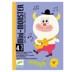 CARTAS MINI-MONSTER DJECO 