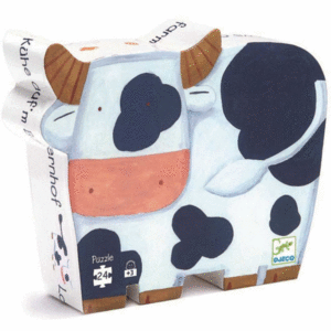 LAS VACAS EN LA GRANJA PUZZLE SILUETA DJECO