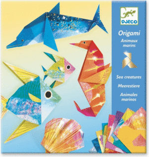 ANIMALES MARINOS PAPIROFLEXIA ORIGAMI DJECO