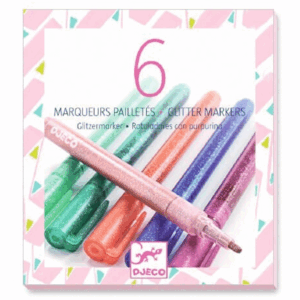 PURPURINA SEIS ROTULADORES DJECO