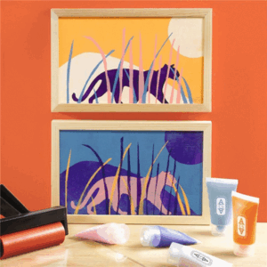 MANUALIDADES Y ARTE ATELIER 47 IMPRESIÓN EN GEL  TÉCNICA ARTÍSTICA DE TRANSFERENCIA SOBRE PAPEL - DJECO