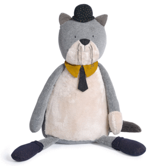 MUÑECO GIGANTE FERNAND LES MOUSTACHES MOULIN ROTY