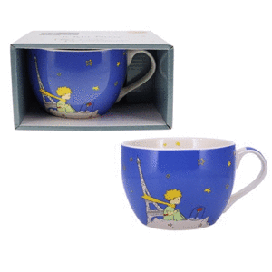 TAZA BOL GRANDE CON ASA 500 ML + CAJA EL PRINCIPITO PARIS