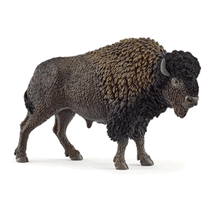 SCHLEICH BISONTE WILD LIFE FIGURA, 4 X 13 X 8 CM