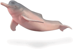 COLLECTA -DELFÍN DEL RÍO AMAZONAS - FIGURA COLECCIONABLE - TAMAÑO M