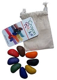 CR8 8 CERAS 8 COLORES BOLSA ALGODÓN CRAYON ROCKS JUEGA CONMIGO