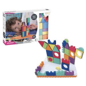 FIGURAS MAGNETICAS CON TABLERO - EDUSHAPE