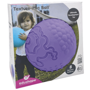 PELOTA SENSORIAL CON TEXTURAS GENIALES - EDUSHAPE