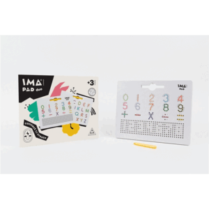 IMAPAD DUO LETRAS Y NUMEROS - BRAINTOYS IMANIX