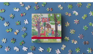 DAY & NIGHT IN THE FOREST REVERSIBLE PUZZLE LONDJI