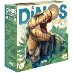 DINOS PUZZLE LOOK AND LEARN EXPLORER LONDJI