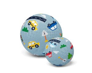 RUBBER BALL CARS 13 CM - LITTLE L