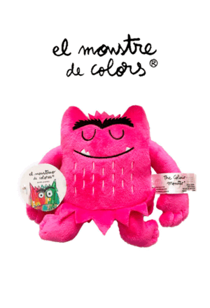 MONSTRE DE COLORS PELUIX ROSA (15 CM) AMOR