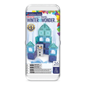 MICROMAGS WINTER WONDER TRAVEL SET - MAGNA TILES