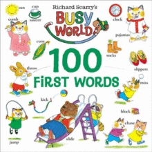 RICHARD SCARRY'S 100 FIRST WORDS