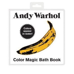 ANDY WARHOL COLOR MAGIC BATH BOOK