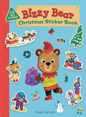 BIZZY BEAR CHRISTMAS STICKER BOOK