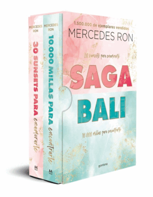 ESTUCHE SAGA BALI: 30 SUNSETS PARA ENAMORARTE  10.000 MILLAS PARA ENCONTRARTE (