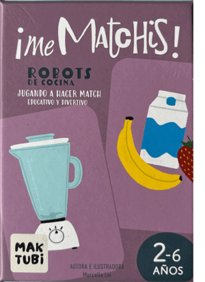¡ME MATCHIS! ROBOTS DE COCINA - BY MARCELLA LOI