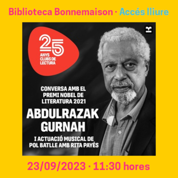 Celebració dels 25 anys de clubs de lectura de Biblioteques de Barcelona